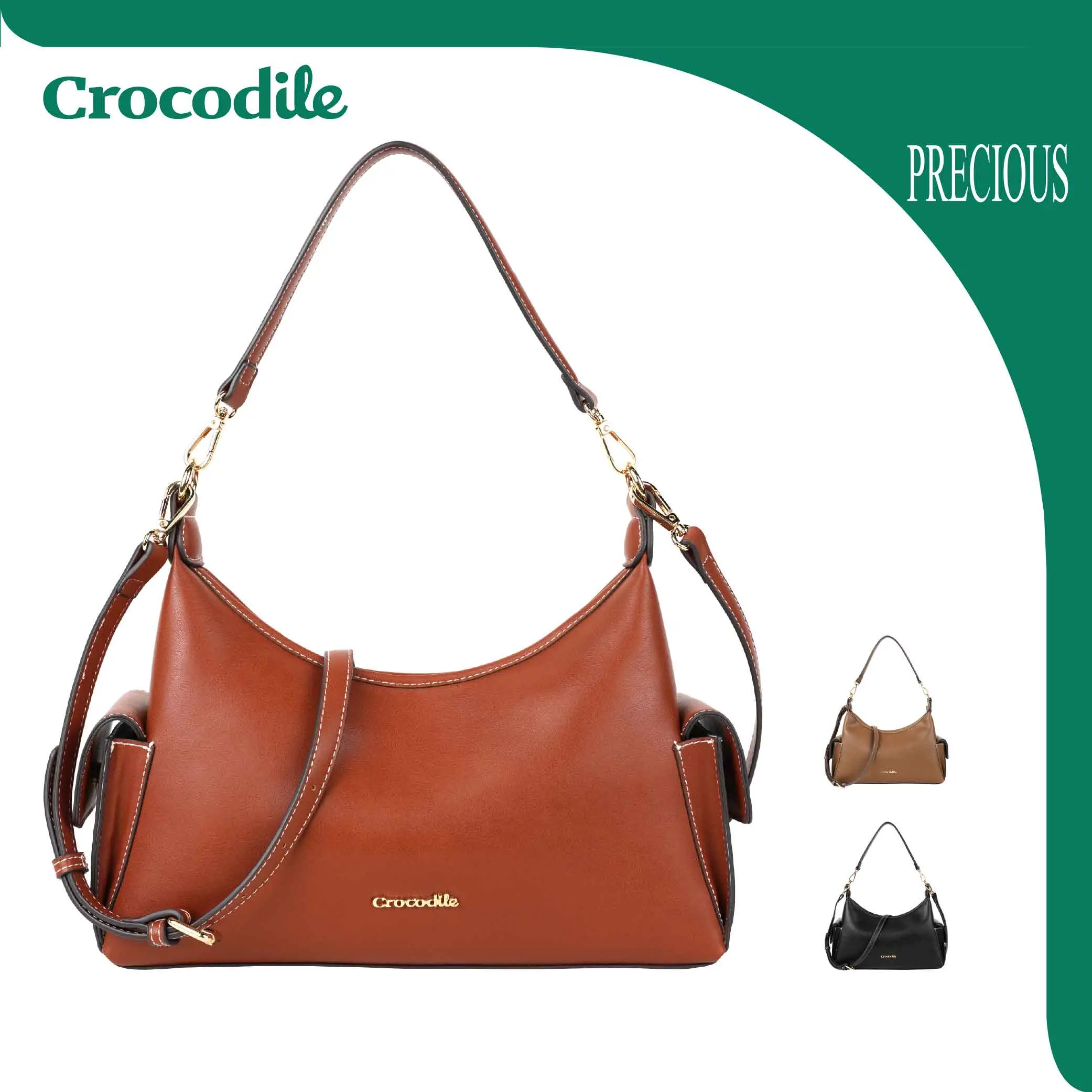 crocodile shape leather bag imer - TikTok Shop Malaysia
