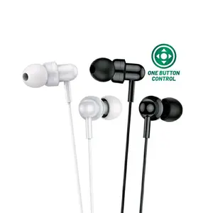 Headset Robot RE20 Wired Earphone Bass Smartphone Original Garansi 1 Tahun