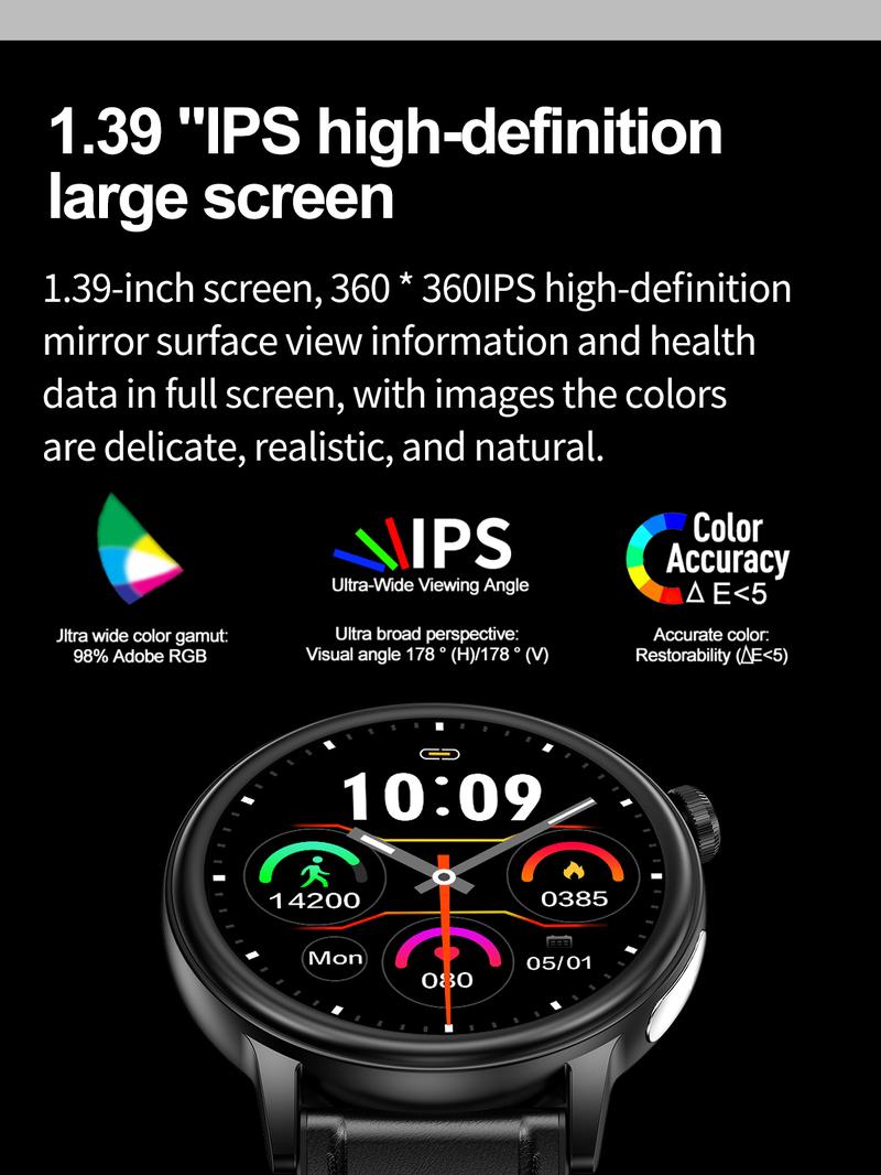 Product Introduction of Jam tangan pintar Non-Invasive Blood Glucose Blood Lipid Uric Acid Smartwatch ECG Body Temperature Blood Pressure Monitoring Untuk Pria Wanita Bluetooth Call Tahan air Bracelet VS ET481 ET310 ET470 5