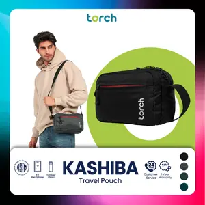 TORCH 3 Liter Tas Selempang Bahu Pria Wanita Unisex Ringan Tahan Air - Sling Bag Travel Pouch Waterproof Kashiba