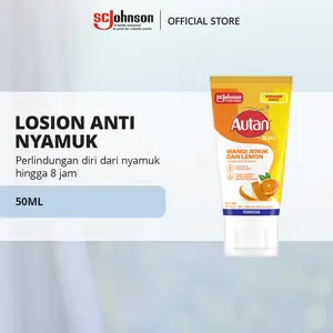 Autan Jeruk Lotion Tube 50ml - Lotion Anti Nyamuk