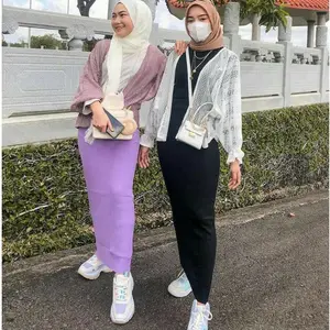 ROK SPAN KNIT PREMIUM // ROK RAJUT SPANN KEKINIAN Karet Muslim Karet Muslim