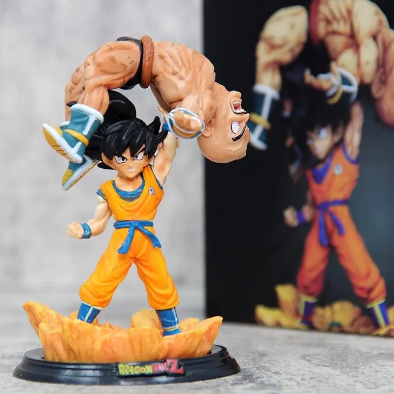 Dragon Ball Goku vs Nappa Action Figure 0
