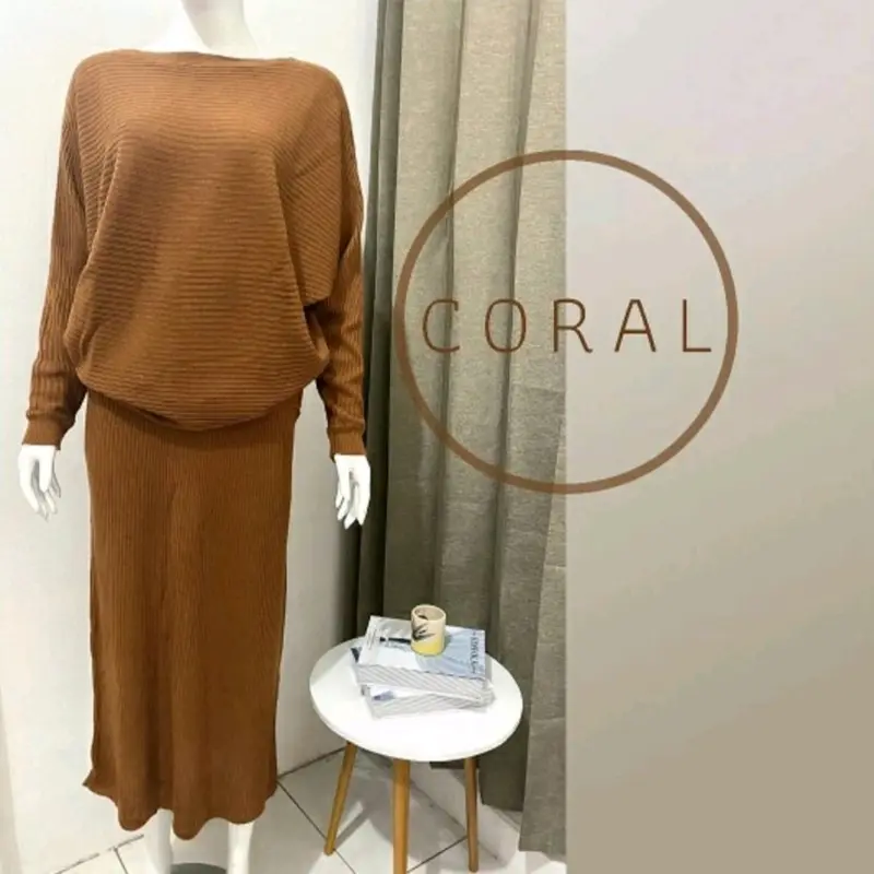 Setelan rajut oversize knit set Tokotin 5