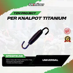 TZM PROJECT PER KNALPOT TITANIUM UNIVERSAL