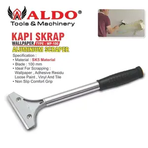 Kapi Skrap Wallpaper ALDO WP-100 Aluminium Scraper Perontok Pengupas Wallpaper