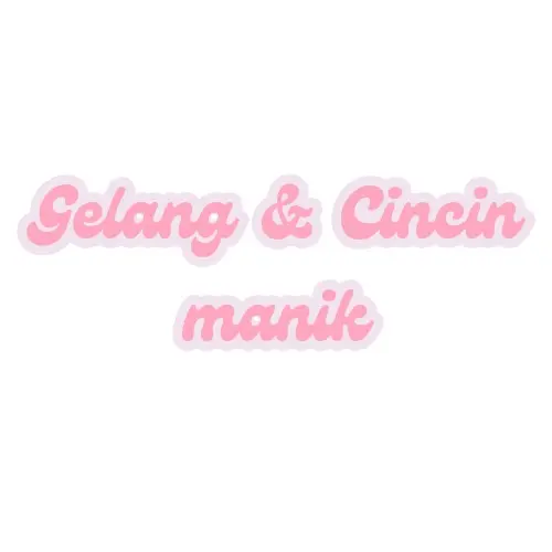 GELANG DAN CINCIN MANIK-MANIK BY YUKSMASKERAN