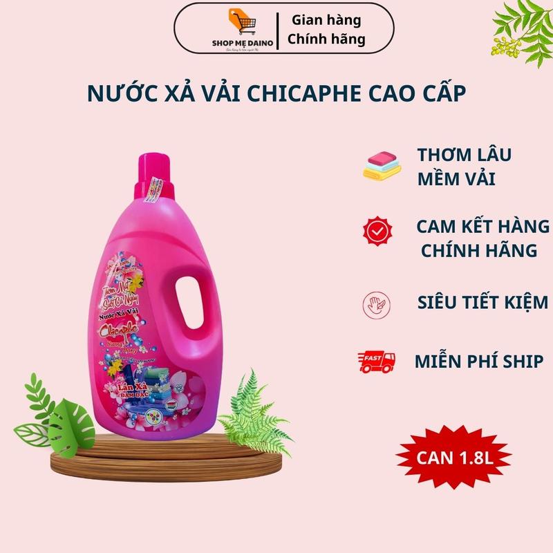 Nước xả vải cao cấp Chicaphe can 10 Kg hương comfo, đặc, lưu hương, mềm vải 5