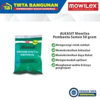 Gambar MOWILEX ALCASIT PEMBANTU SEMEN BATU PLESTER ALCASIT ADITIF SEMEN SERBA BISA 50 GRAM dari Tirta Bangunan Kota Depok 1 Tokopedia