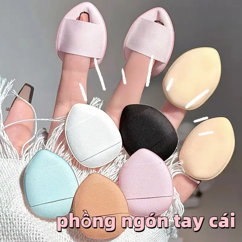 Mút Trang Điểm Hình Quả Trứng Mini Dành Cho Trang Điểm Ướt Và Khô
