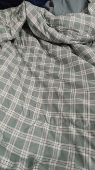 Product Review of Chăn đũi hè kẻ sơ đậu làng hàn quốc, thoáng khí , mềm Mại from M**6 0