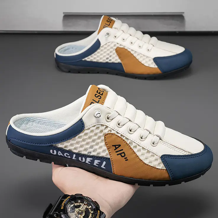 Sepatu Sandal Pria Terbaru D-5 Sepatu Casual Kerja Cowok kekinian Shoes Sendal Kasual