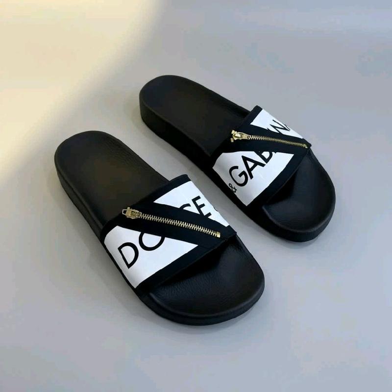 Dép Quai Ngang Nam Nữ Khóa Chéo - Quai Da 2 Lớp,Kiểu Dáng Boy Phố Hottrend DéP Slipper Đế Bằng