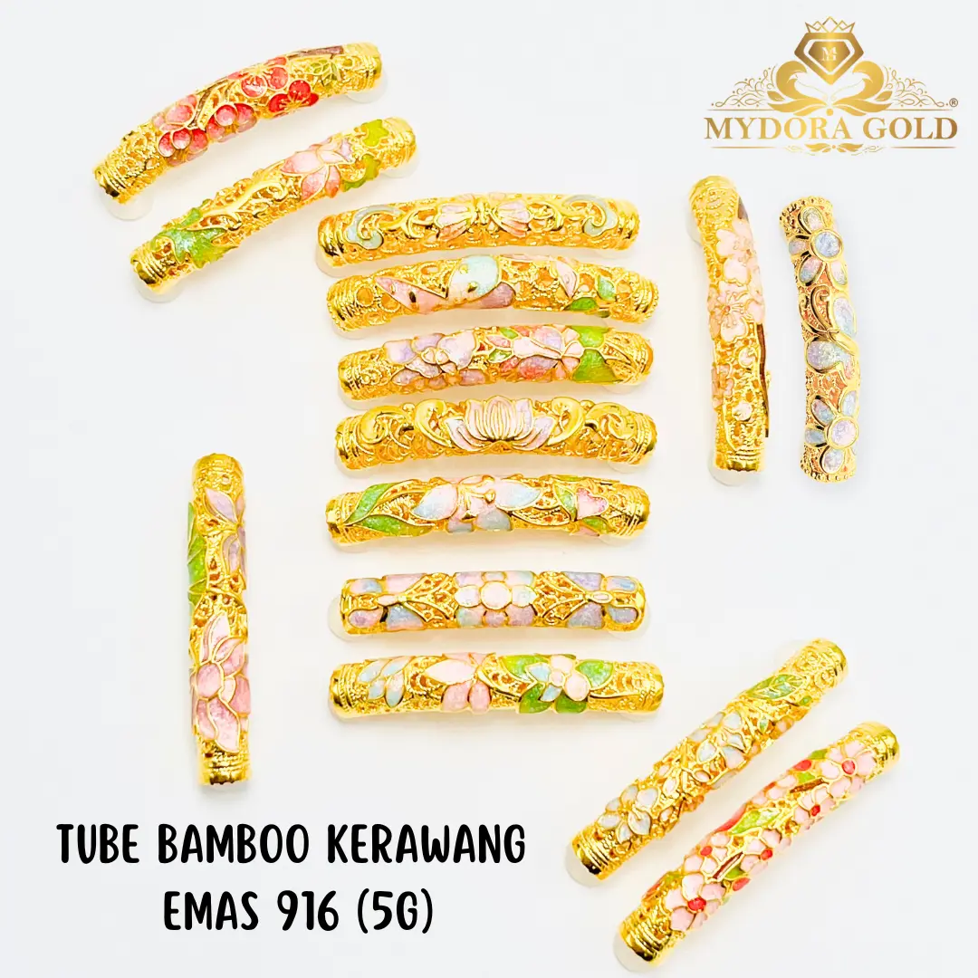 MYDORA Tube Bamboo Kerawang (5G) l EMAS 916/22K