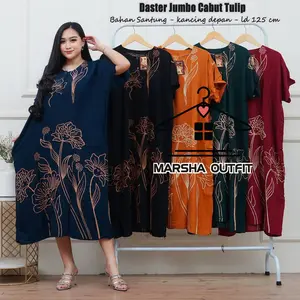 Daster Jumbo Busui Rayon Premium Marsha Outfit
