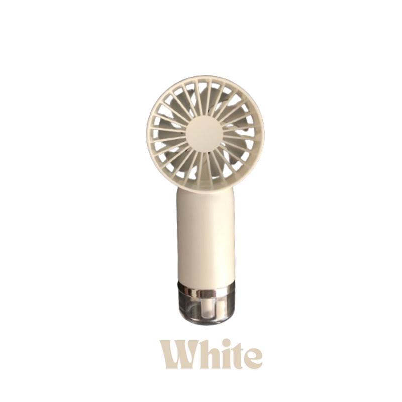 Kipas Angin Mini Fan dan Face Mist Portable USB Rechargeable - Kecil dan Isi Ulang 6