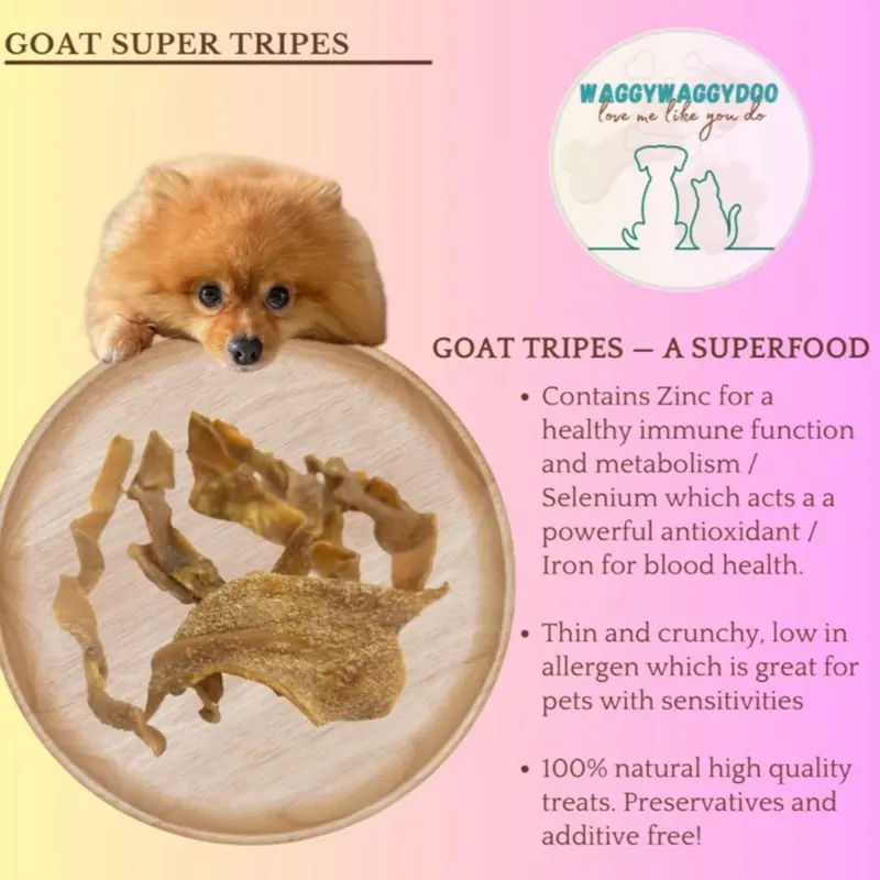 Yummy Goat Super Tripes | 50G/100G/200G