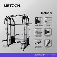 Gambar METRON Functional Power Rack GF Alat Gym Multifungsi dengan Weight Stack - Rack Only, Tanpa Plate dari ELITE MMA SHOP Kota Administrasi Jakarta Barat 2 Tokopedia
