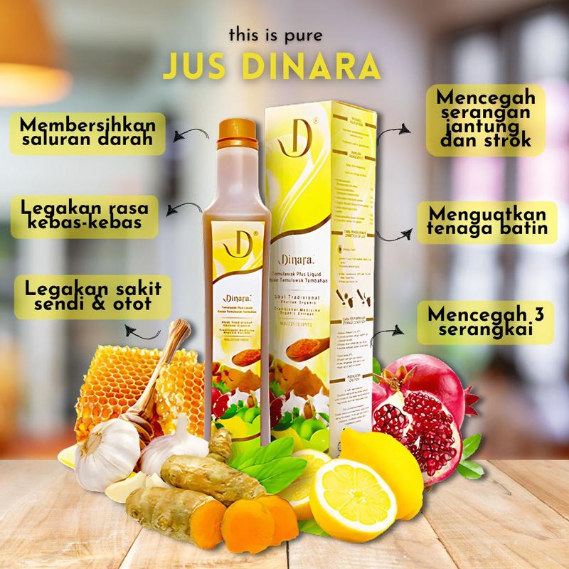 Jus Dinarara Penurun Kolesterol Terbaik di Malaysia - TikTok Shop Malaysia
