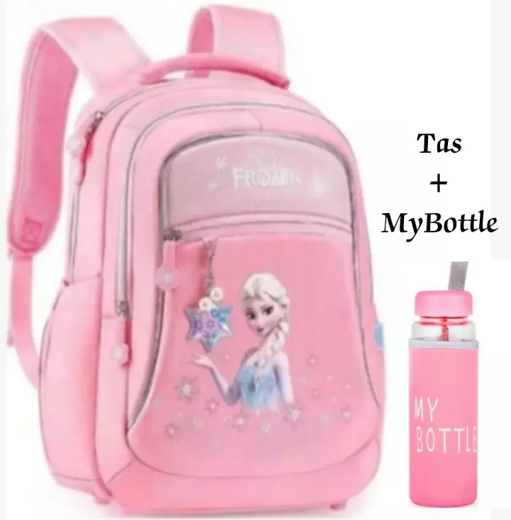 Tas frozen anak perempuan / Tas ransel sekolah anak perempuan tk sd smp / Tas anak cewek / Tas sekolah model terbaru / Tas frozen / Tas anak wanita / tas punggung anak / tas untuk mengaji anak perempuan / Tas karakter / Tas sekolah paling populer