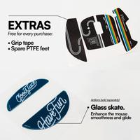 Gambar Press Play / Pressplay Iris Ultra-lightweight Ergonomic Wireless Gaming Mouse PAW3395 - Black, Mouse Only dari ChemicyGaming Kota Administrasi Jakarta Pusat 5 Tokopedia