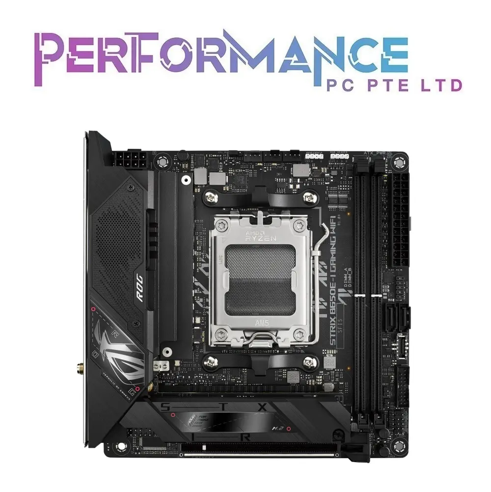 ASUS ROG STRIX B650E-I GAMING WIFI DDR5, B650E I GAMING WIFI DDR5 Motherboard (3 YEARS WARRANTY BY AVERTEK ENTERPRISES PTE LTD)