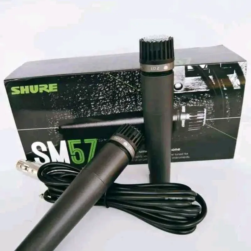 SHURE SM 57 untuk Kendang, Keplak, dan Rebana dengan Kabel 4 Meter Microphone 3
