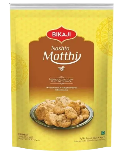 Bikaji Snacks Nashta Matti 200GM. EXP: 10 MAY 2025