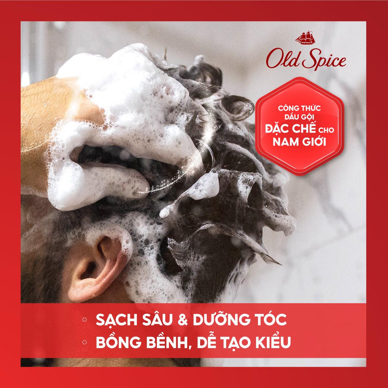 Dầu Gội Old Spice 2in1 - Hương nước hoa