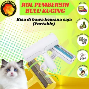 Roll Pembersih Bulu Hewan Kucing Anjing Debu Pakaian Magic Lint Roller PET HAIR REMOVAL