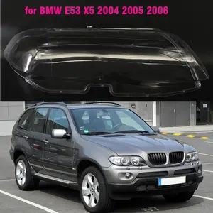 for BMW X5 E53 2004-2006 Car Headlight Lens Cover Replacement