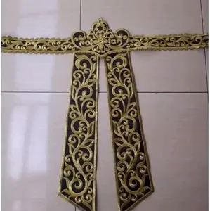 renda bordir lidah 2 hitam