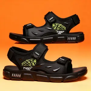 Sandal Outdoor Hiking Pria – Desain TIGER Sport, Sol Tebal Empuk, Anti Slip, Ringan, Nyaman untuk Jalan Santai & Aktivitas Outdoor