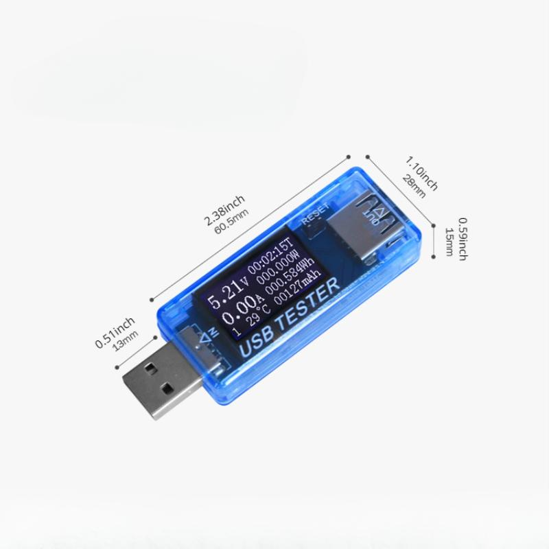 Product Introduction of 8 In1 QC2.0 3.0 4-30V Electrical Power USB Capacity Voltage Tester Current Meter Monitor Voltmeter Ammeter 29