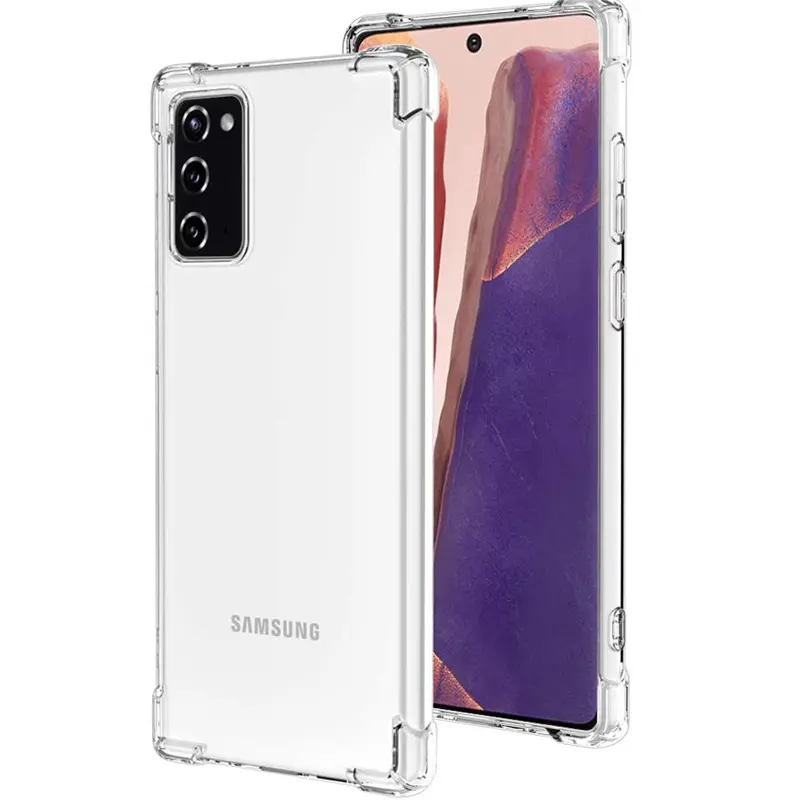 Luxury Shockproof Soft Transparent Case Samsung Galaxy Note 20 Ultra 10 9 8 Lite 10+ 5G