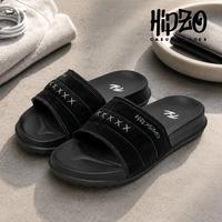 Gambar Sandal Selop Pria Premium Quality Fashion Trendy Desain MOdern Cocok Dipadukan Dengan Outfit Casual Masa Kini Hipzo CT013 - Hitam, 39 dari Hipzo Official Store Kab. Mojokerto 3 Tokopedia
