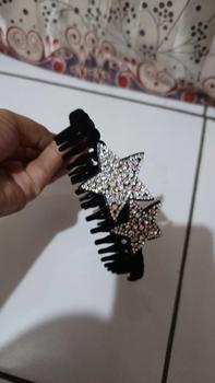 Product Review of Caliloops Bando Sisir Sirkam Rambut Gerigi Star Bintang Korea Oliph from B**a A**n 0