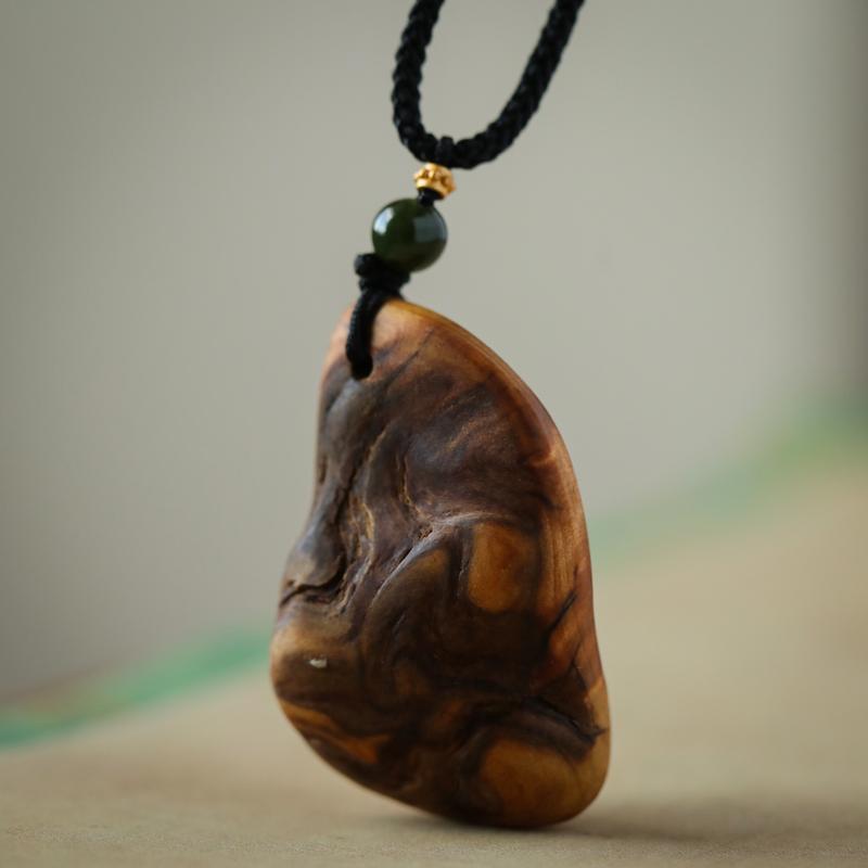 Benmu New Chinese Design Thuja Weathered Pendant YBDZ 20240626-025G 3