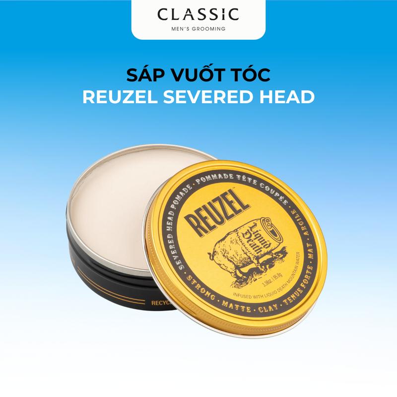 Sáp vuốt tóc Reuzel x Liquid Death Severed Head Pomade 95.8g