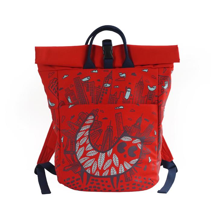 Jual Urban Backpack water repellent Sackai original artwork - Jakarta ...