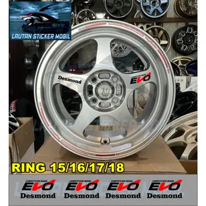 cutting sticker velg desmond evo vlek velk mobil