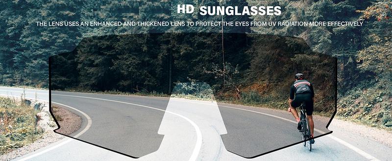 Product Introduction of Sunglasses Men Women UV 400 Protection Sports Glasses Lightweight Goggles for Cycling Running Fishing Golf 15
