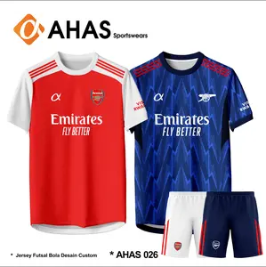 AHAS Jersey Arsenal Deleon Noah MLS Next 2026 Baju Kaos Sepakbola Futsal Bisa Request Nama dan Nomer
