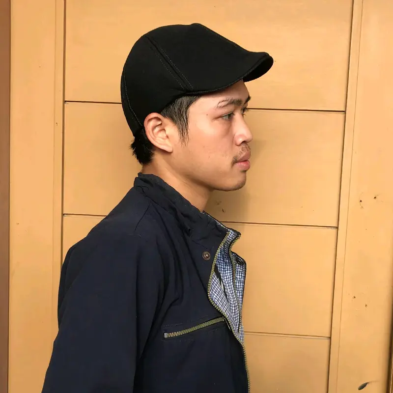 topi kodok hitam dewasa topi melukis oversize untuk segala ukuran dengan bahan pleace premium topi wanita Pria 3