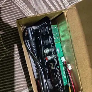 [Model Terbaru] D10 Ⅱ 900W Amplifier Board Tampilan Digital Power Amplifier Board Untuk 8-12 Inci Speaker AC 220V-DC 12V-24V Bluetooth 5.0 Karaoke Audio Bluetooth USB FM Radio Player Subwoofer Mixer
