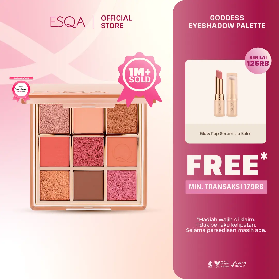 ESQA Goddess Eyeshadow Palette