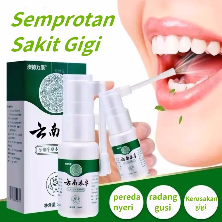 Oral Care Spray Pamper Teeth Soothe Teeth Discomfort Gentle Care Oral Spray Gigi bengkak Semprotan Pereda Nyeri Sakit Gigi Obat Sakit Gigi Berlubang Ampuh Obat Sakit Gigi Semprot Perawatan Mulut Antibakteri Herbal Perawatan