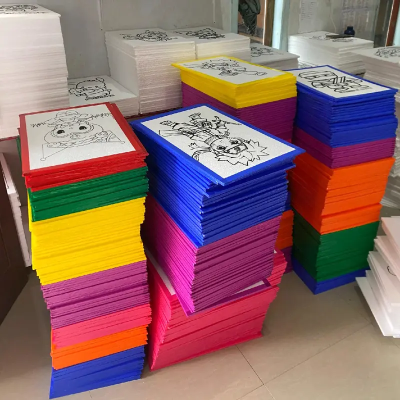 STYROFOAM MEWARNAI LUKIS *10Pcs 1