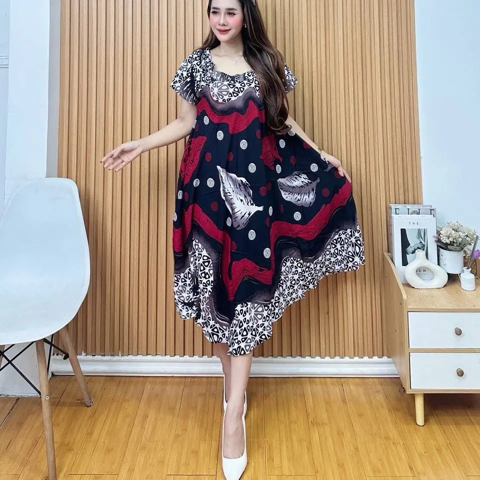 ENERA BASIC DRESS LINI RAYON PREMIUM Casual Fit