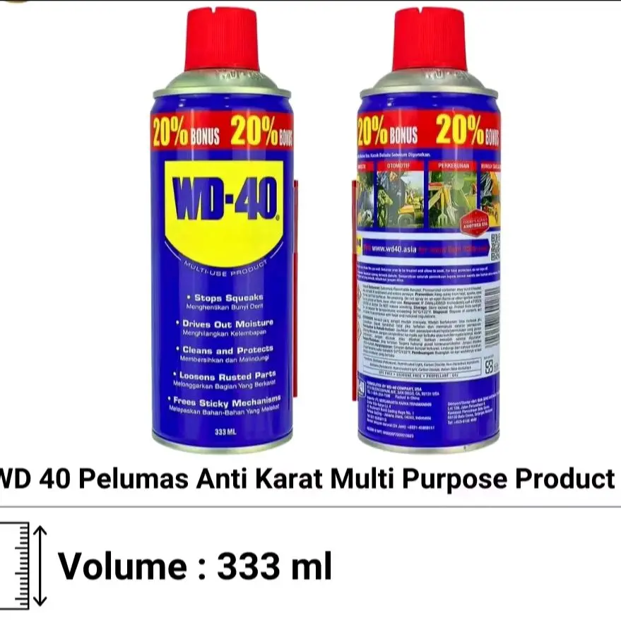 Wd-40 pelumas anti karat p 333ml